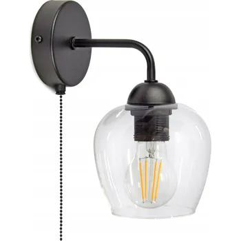 Nástěnné svítidlo Nástěnné svítidlo Luxolar čiré, bílé, černé E27 60 W