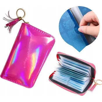 Úložný box Organizér na 24 desek na razítka Pouzdro na plechy, Růžový