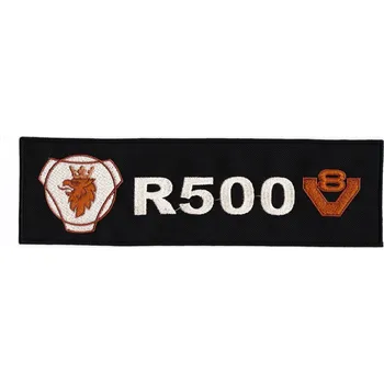 Nášivka VAR nášivka SCANIA R500 V8 27 x 8 cm