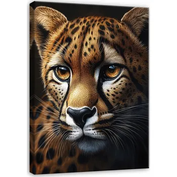 Obraz OBRAZ JAGUAR ZVÍŘATA 3D DO LOŽNICE OBÝVACÍHO POKOJE KUCHYNĚ NA PLÁTNĚ 40x30