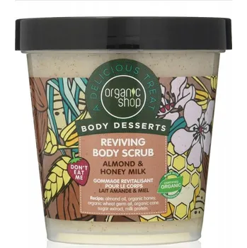 Tělový peeling Cukrový peeling Organic Shop 450 ml