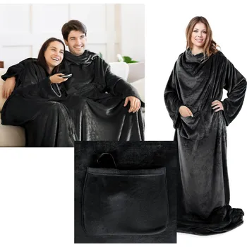 deka Deka Eurofirany polyester 150 cm x 180 cm černá