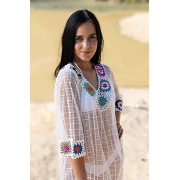 Dámské šaty Plážové šaty Nina bílé