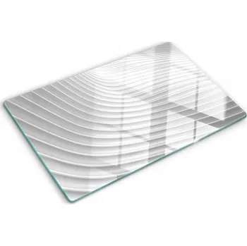 Obraz Skleněná kuchyňská deska na servírování s grafikou Abstrakce čar 80x52 cm