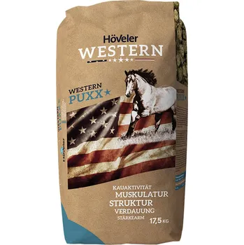 Krmivo pro koně Höveler Western Western Puxx 17,5 kg