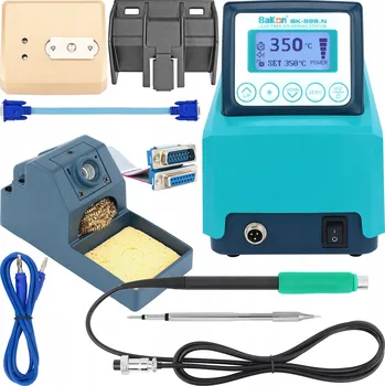 Páječka PÁJECÍ STANICE BAKON BK-999N 110W S PŘESNOU PÁJECÍ RUČKOU C245 + PŘÍSLUŠENSTVÍ