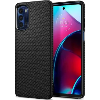 Telefonní příslušenství Spigen Liquid Air Black Motorola Moto G Stylus 2022