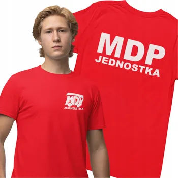 Pánské tričko Trička MDP tričko MDP červené trička MDP s názvem jednotky S