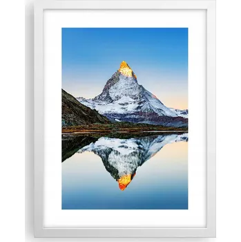 Obraz Obraz plakát v bílém rámu do obýváku 30x40 krajina plakáty na zeď