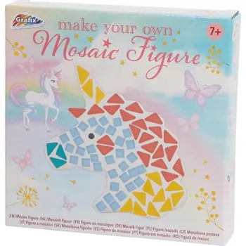 kreativní sada Kreativní sada pro děti DIY Mozaika Grafix Jednorožec 7+