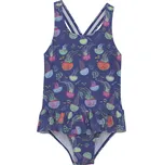 Dívčí plavky COLOR KIDS-Swimsuit W. Skirt, AOP-6149-Marlin Modrá 152