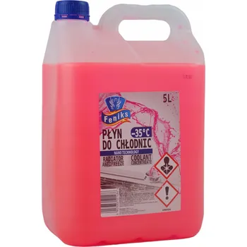 Nemrznoucí směs do chladiče Chladicí kapalina Feniks 5 l růžová