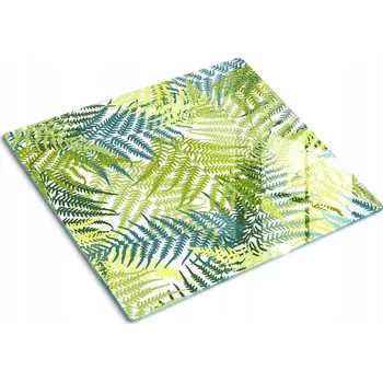 Obraz Kuchyňská Multifunkční Dekorativní Deska Tvrzená Vzor kapradí 60x52 cm