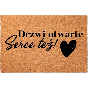 KOKOSOVÁ VSTUPNÍ ROHOŽKA 40X60 CM - VTIPNÝ DESIGN, DEKORACE, STYLOVÝ POTISK