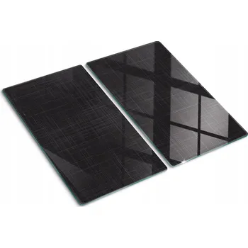 Obraz Odolné a stylové kuchyňské skleněné desky s motivem lněné textury 2x30x52 cm