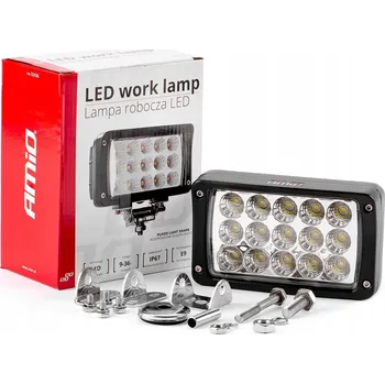 Pracovní světlo Pracovní halogenová LED lampa reflektor AWL22 15LED 12V 24V AMIO-02436