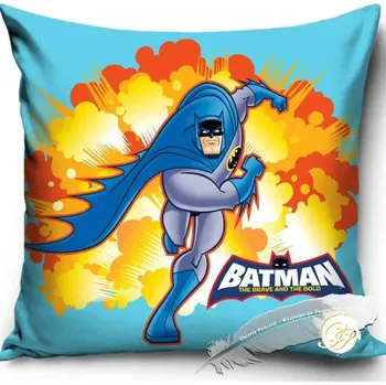 Povlak na dekorativní polštářek Povlak na polštáře 40 x 40 cm Carbotex Batman