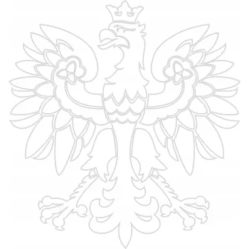 Samolepicí dekorace na vozidlo VAR znak - nálepka 40,5 x 37,7 cm na kolo