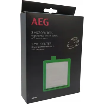 Filtr do vysavače AEG AEF08 2x Mikrofiltry v Rámu + Výstupní Filtr pro Vysavač