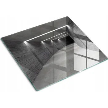 Obraz Multifunkční Dekorační Skleněná Deska do Kuchyně Beton 60x52 cm