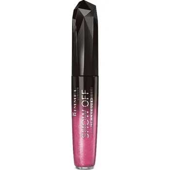 Lesk na rty Rimmel Show Off Lip Lacquer lesk na rty, odstín: 102 Nova 5,5 ml