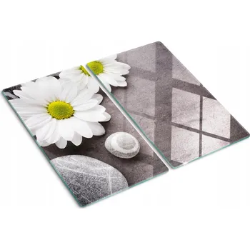 Obraz Víceúčelové dekorativní skleněné desky s potiskem Gerbera 2x30x52 cm