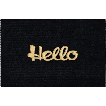 Hotová gumová textilní rohožka venkovní 40 x 60 cm