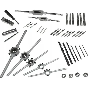 Závitořezný nástroj Závitníky a závitové kruhové čelisti levotočivé - levé M3 až M12 TESAM