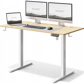 Elektrický psací stůl nastavitelný 120x60cm, nastavitelná výška 72-118cm SENSE7