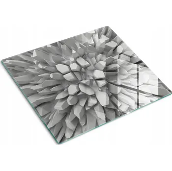 Obraz Ozdobná kuchyňská skleněná deska na krájení s 3D grafikou, tvrzené sklo, 60x52 cm