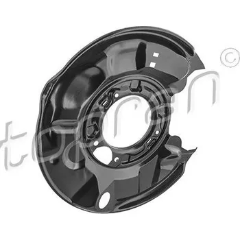 Brzdový kotouč Ochranný plech proti rozstřikování, brzdový kotouč TOPRAN 409 525