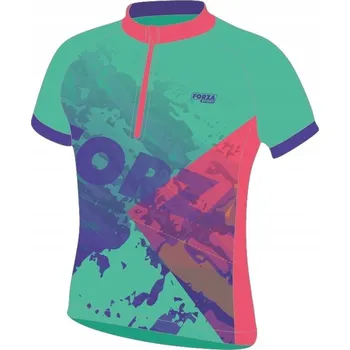 cyklistický dres Cyklistický dres Forza Sport velikost 146-152, modrý