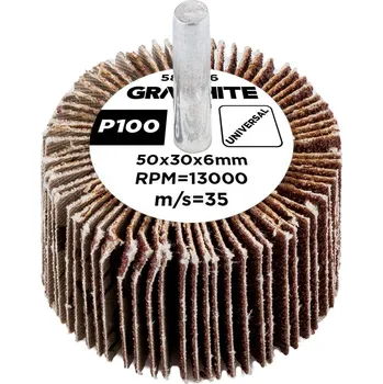 Brusný kotouč Lamelový kotouč 50 x 30 x 6 mm, P100 58T396