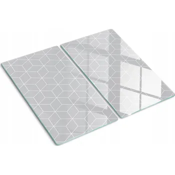 Obraz Multifunkční Dekorativní Skleněné Desky Geometrické tvary 2x30x52 cm