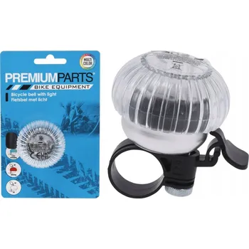 Zvonek na kolo ZVONEK NA KOLO S LED PODSVÍCENÍM XQMAX