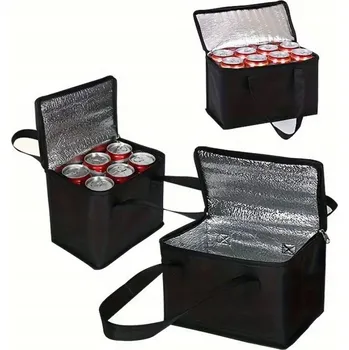 Termotaška MustaGSM pikniková plážová vícebarevná 7 l