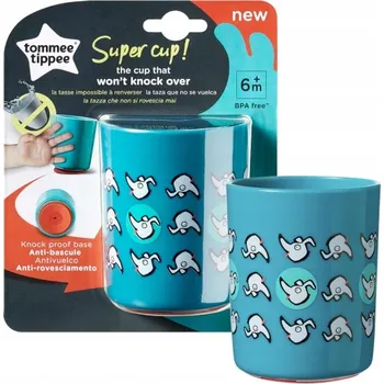 Hrnek s přísavkou Tommee Tippee 190 ml modrý