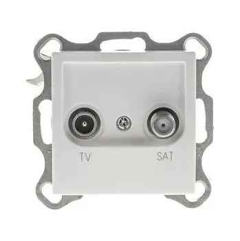 Elektrická zásuvka Anténní zásuvka nástěnná Retlux bílá