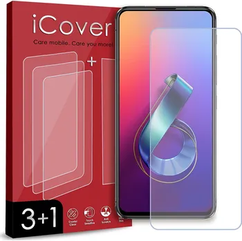 Pouzdro na mobilní telefon 3+1 HYBRIDNÍ SKLO RYCHLÁ OCHRANNÁ FÓLIE NA TELEFON DISPLEJ PRO ASUS ZENFONE 6 ZS630K