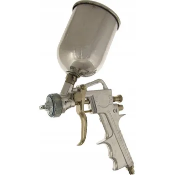 Stříkací pistole Lakýrnická pistole OMG HP tryska 1,5 mm horní nádobka 500 ml