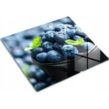 Obraz Tvrzené sklo na sporák – panel s motivem bobulí, 60x52 cm