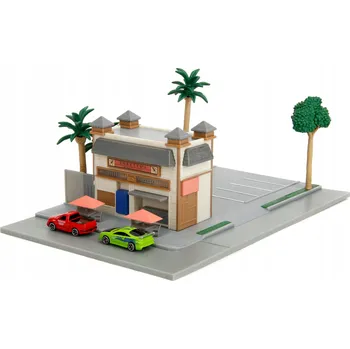 autíčko JADA DIORAMA KAVÁRNA DOMINICA TORETTA FAST AND FURIOUS NOVÁ SADA 2 AUTA
