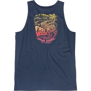 Pánské tílko Fasthouse Explorer Tank Navy Velikost: L