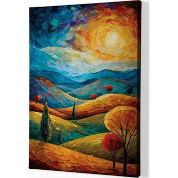 Obraz Obraz na plátně - Dotek zlaté hodinky FeelHappy.cz Velikost obrazu (šířka x výška): 40 x 60 cm