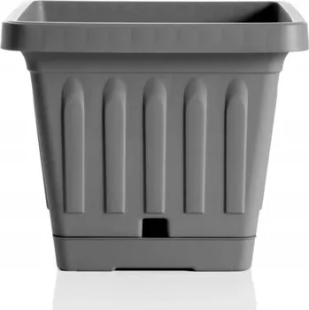 Květináč Květináč 16,5 plast šedý