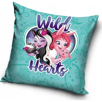 Povlak na dekorativní polštářek Povlak na polštáře 40 x 40 cm Carbotex Enchantimals