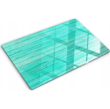 Obraz Skleněná kuchyňská deska na servírování s grafikou Zelené tabule 80x52 cm