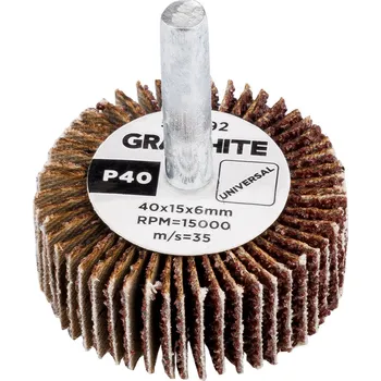Brusný kotouč Lamelový kotouč 40 x 15 x 6 mm, P40 58T392