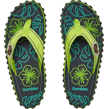Pánská obuv Žabky Gumbies Classic Lime Hibiscus