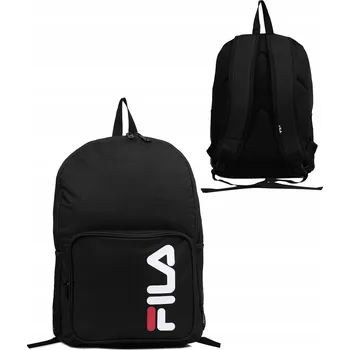 Městský batoh Školní batoh jednokomorový Fila černý